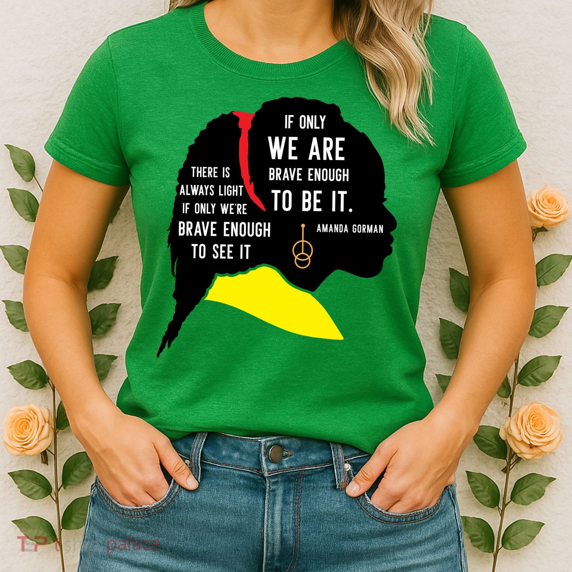 Amanda Gorman For Black History Month Gift Women's T-Shirt