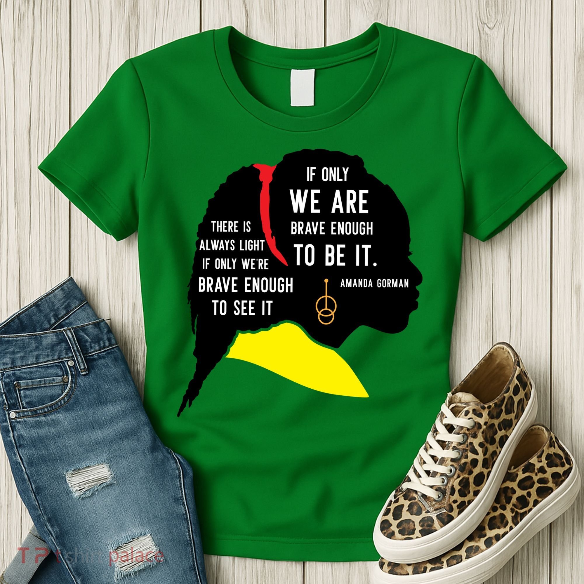 Amanda Gorman For Black History Month Gift Women's T-Shirt