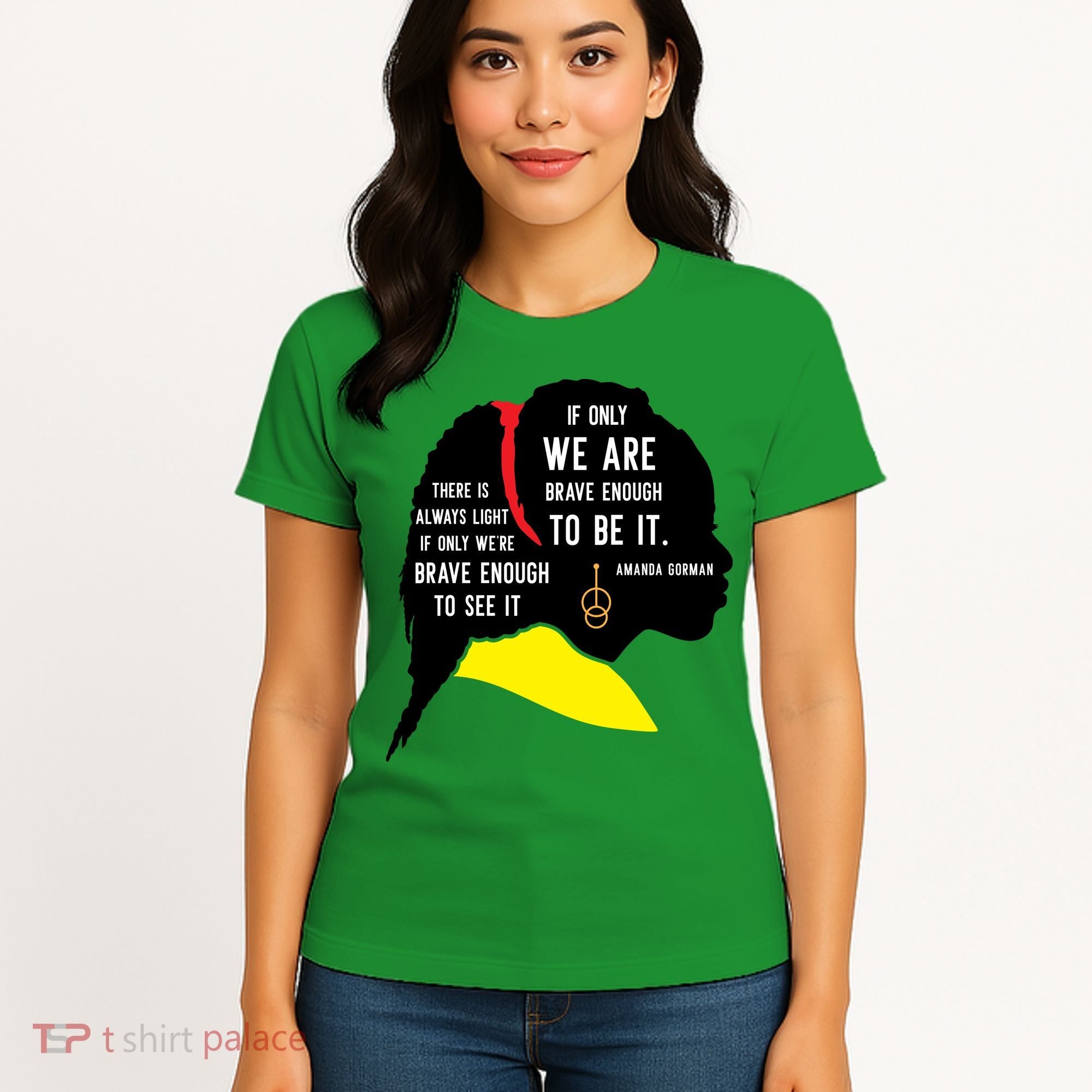Amanda Gorman For Black History Month Gift Women's T-Shirt