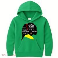 Amanda Gorman For Black History Month Gift Kids Hoodie thumb 0