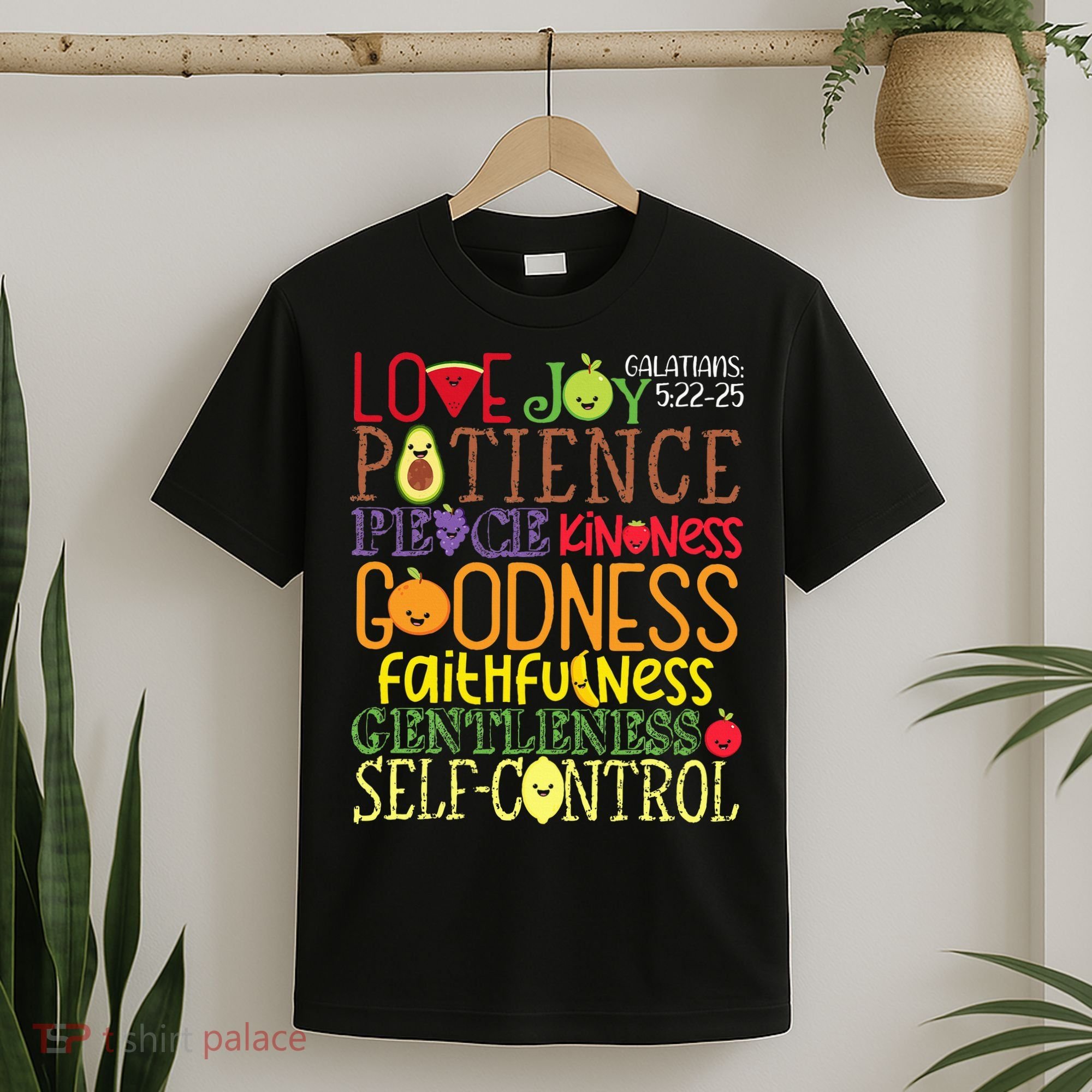 Awesome Galatians Fruit Of The Spirit Religious Verses T-Shirt