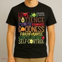 Awesome Galatians Fruit Of The Spirit Religious Verses T-Shirt thumb 3