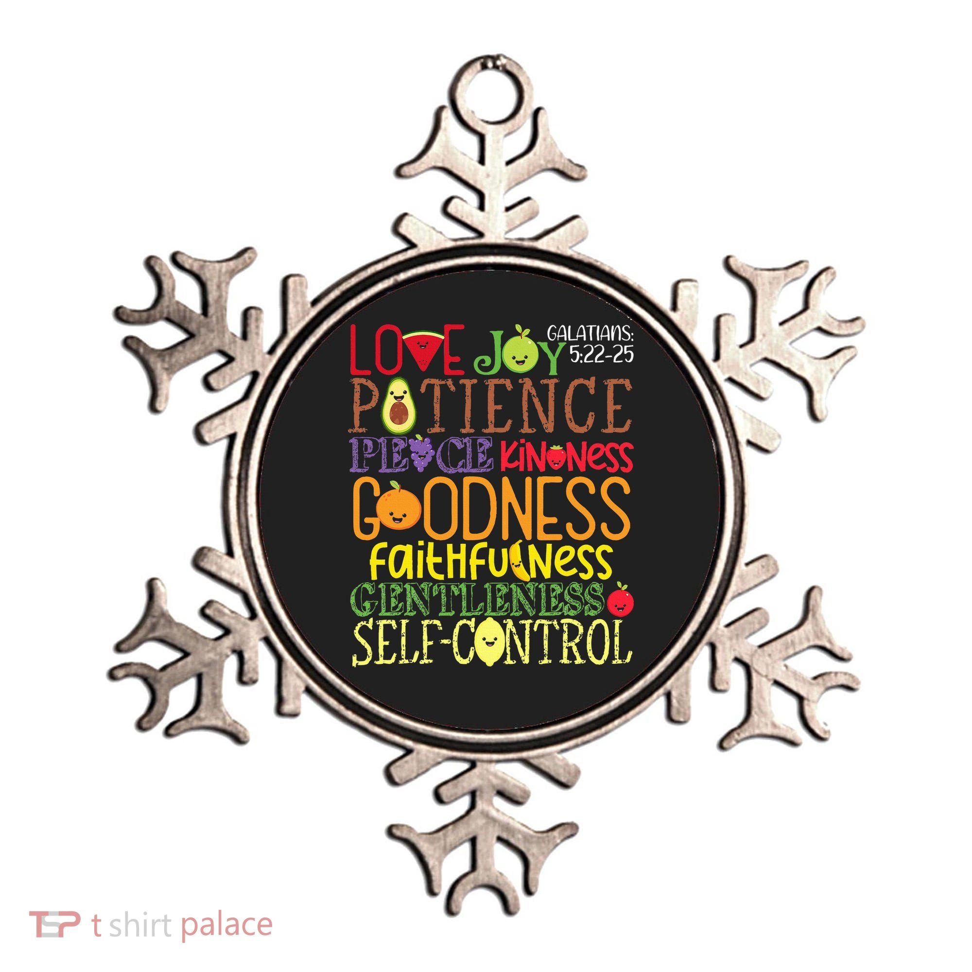 Awesome Galatians Fruit Of The Spirit Religious Verses Ornament