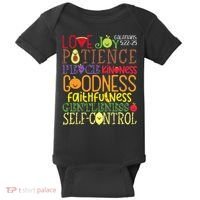 Awesome Galatians Fruit Of The Spirit Religious Verses Baby Bodysuit thumb 0