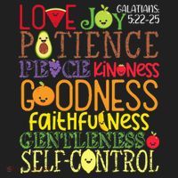Awesome Galatians Fruit Of The Spirit Religious Verses Hat thumb 2
