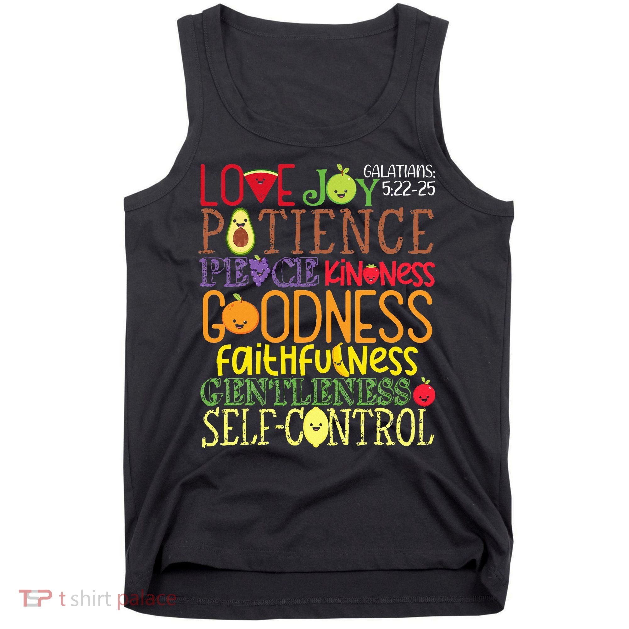 Awesome Galatians Fruit Of The Spirit Religious Verses Tank Top