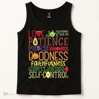 Awesome Galatians Fruit Of The Spirit Religious Verses Tank Top thumb 2