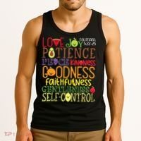 Awesome Galatians Fruit Of The Spirit Religious Verses Tank Top thumb 3