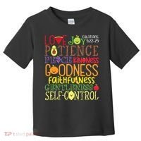 Awesome Galatians Fruit Of The Spirit Religious Verses Toddler T-Shirt thumb 0