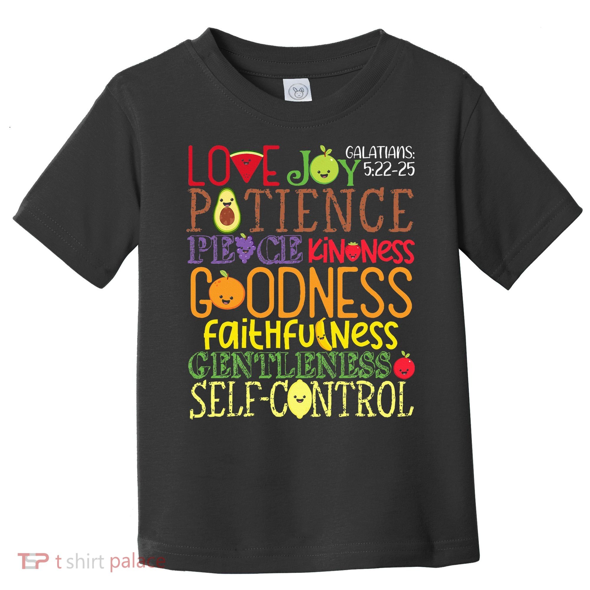 Awesome Galatians Fruit Of The Spirit Religious Verses Toddler T-Shirt