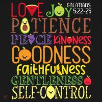 Awesome Galatians Fruit Of The Spirit Religious Verses Visor thumb 3