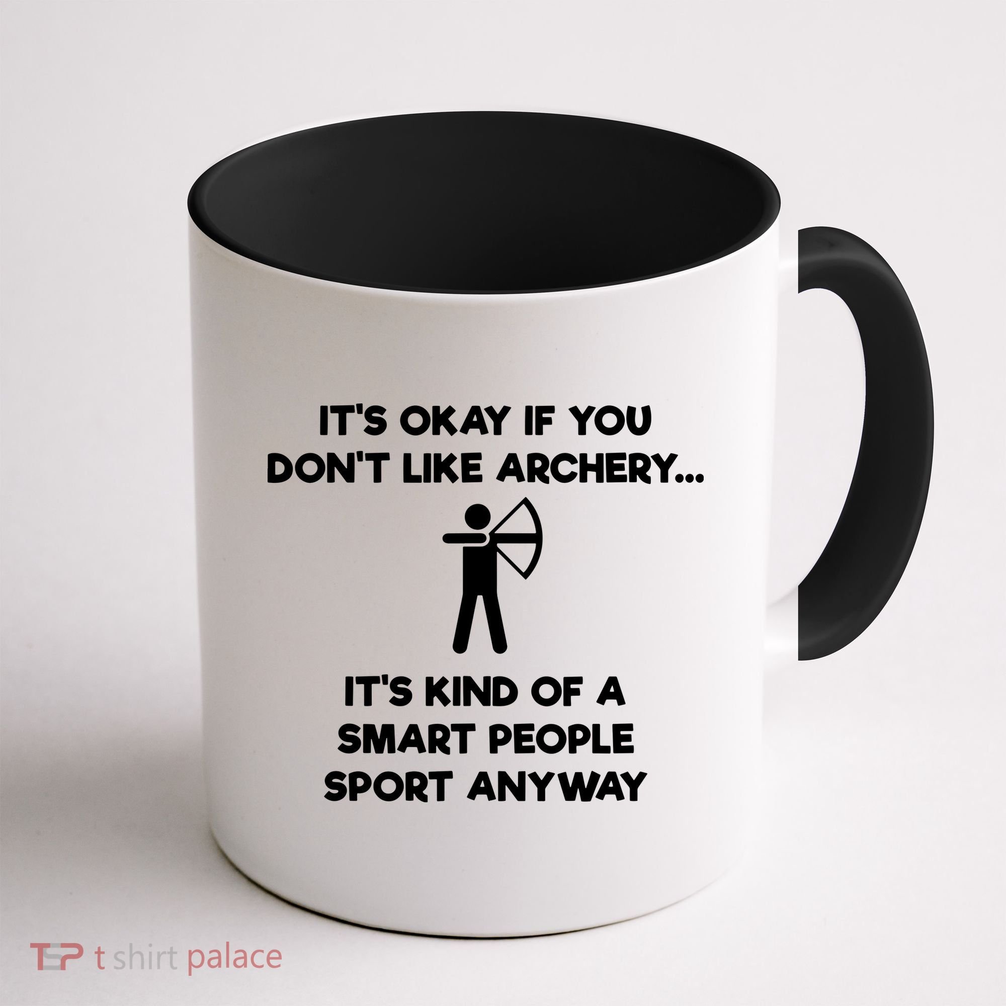 Archery Gift Funny Archery Smart People Coffee Mug