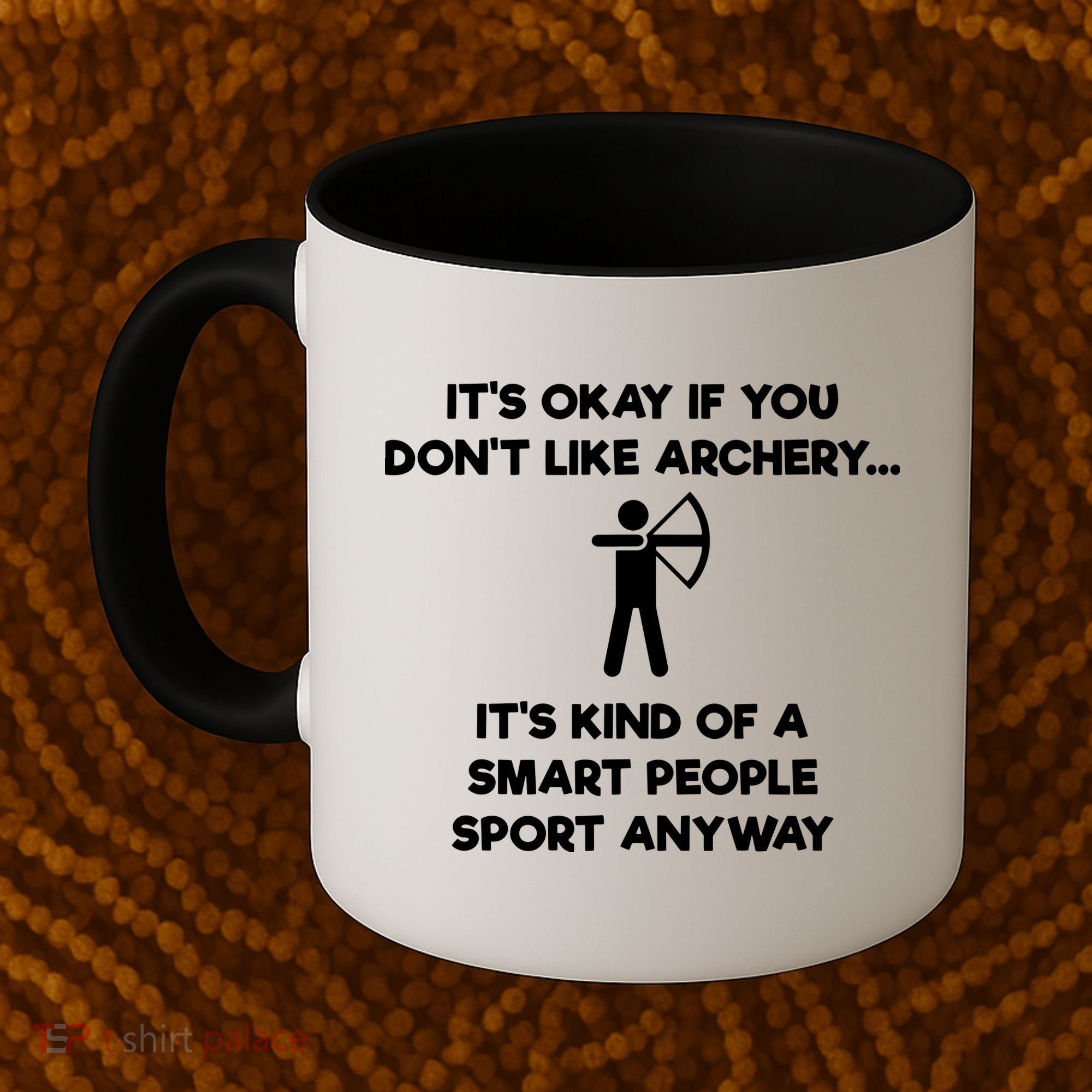 Archery Gift Funny Archery Smart People Coffee Mug