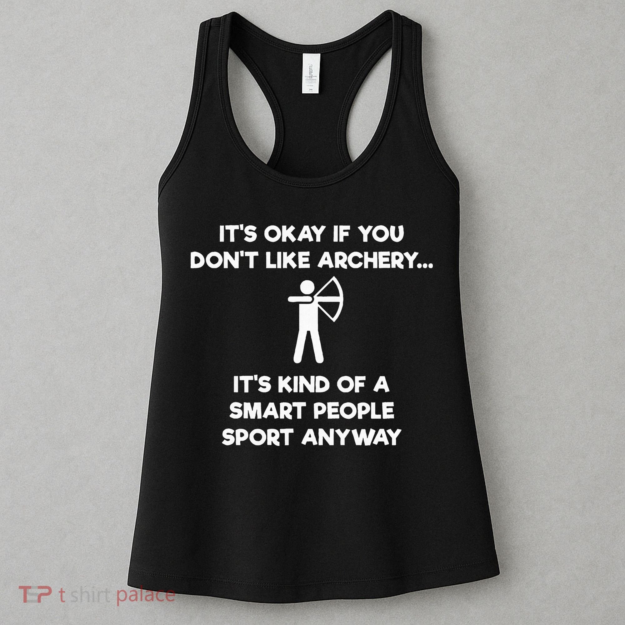 Archery Gift Funny Archery Smart People Women's Tank Top
