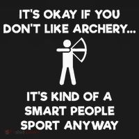 Archery Gift Funny Archery Smart People Tote Bag thumb 4