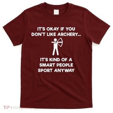 Archery Gift Funny Archery Smart People T-Shirt