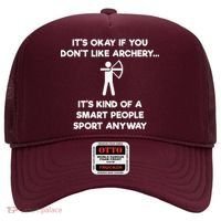 Archery Gift Funny Archery Smart People Hat thumb 0