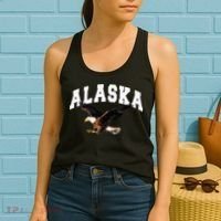 Alaska Gifts For Women Anchorage Juneau Women's Tank Top thumb 2
