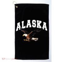 Alaska Gifts For Women Anchorage Juneau Golf Towel thumb 0