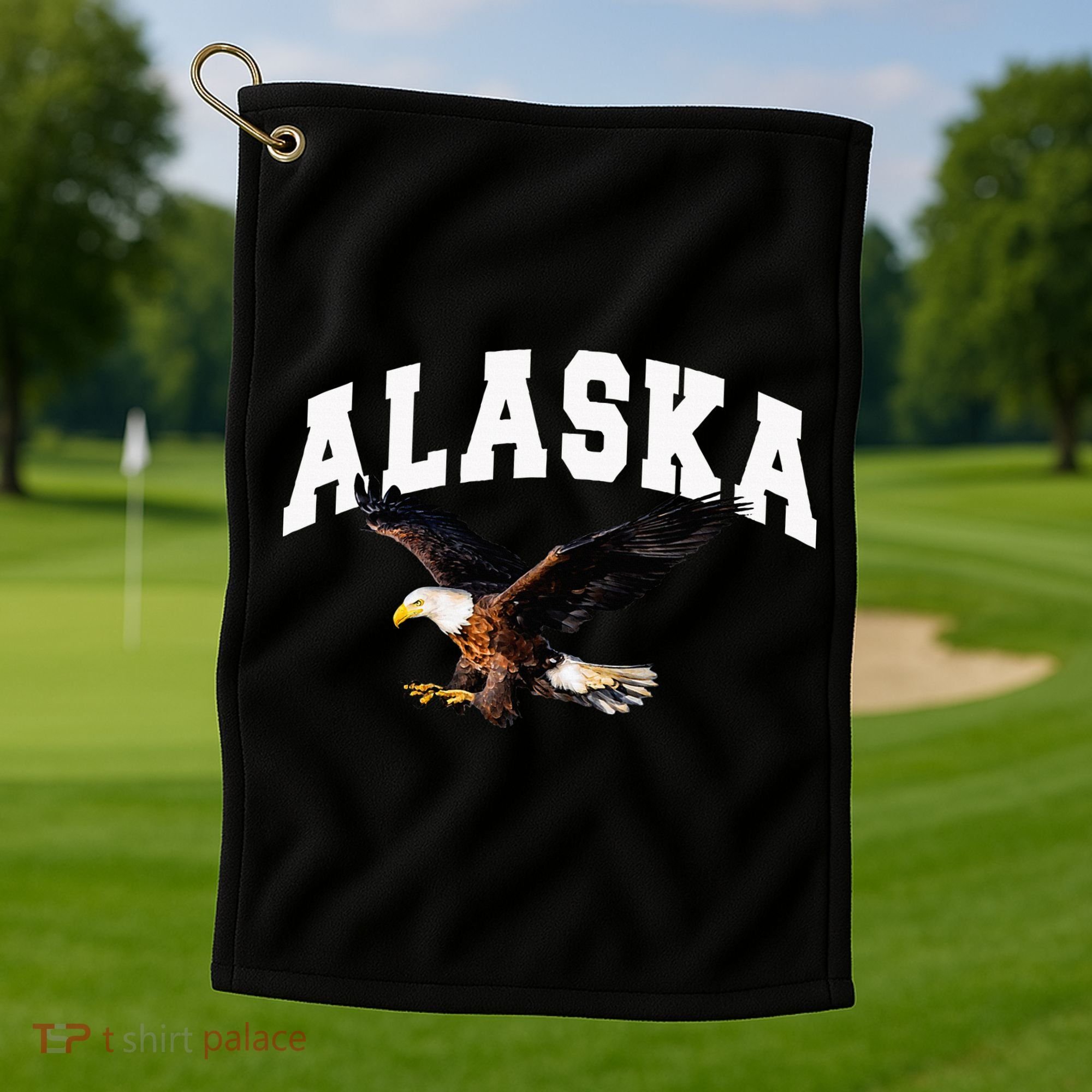 Alaska Gifts For Women Anchorage Juneau Golf Towel