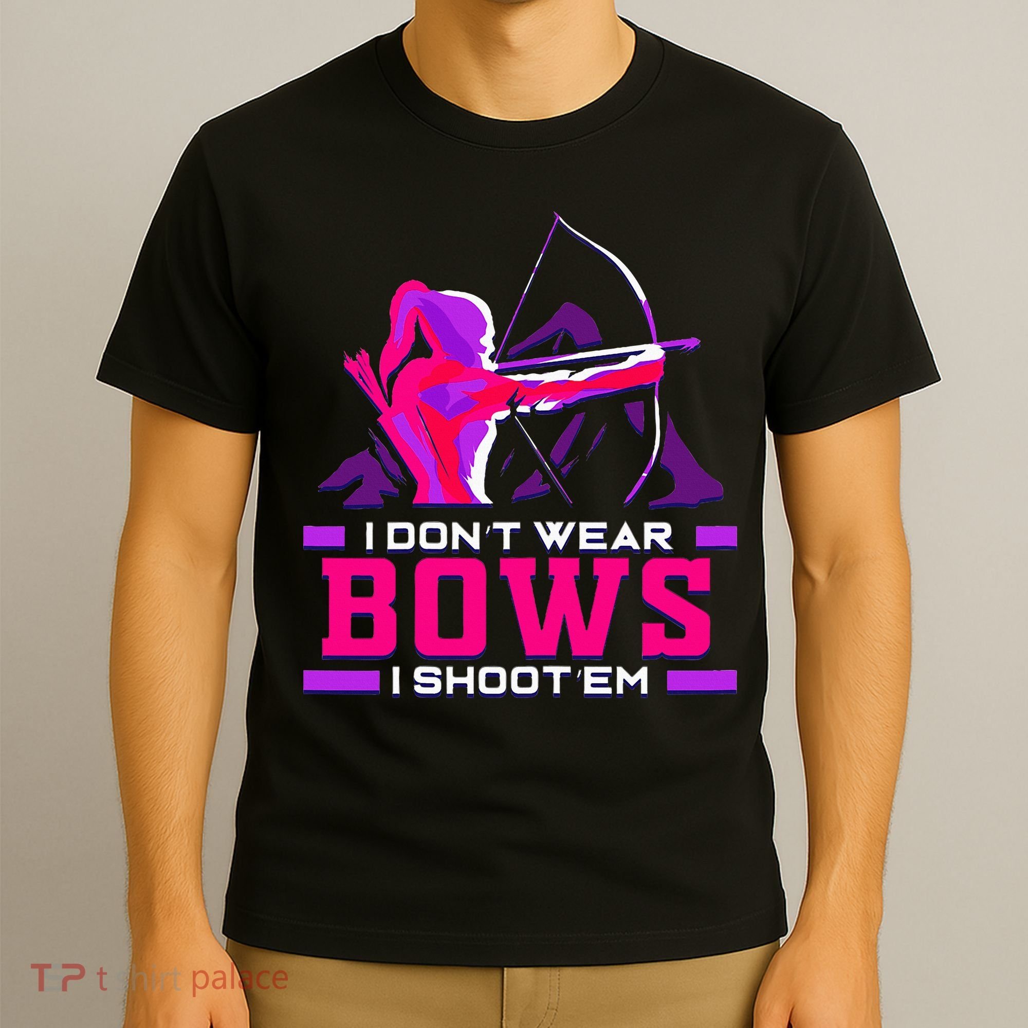 Archery Girl For Woman Archer Bow And Arrow Hunt T-Shirt