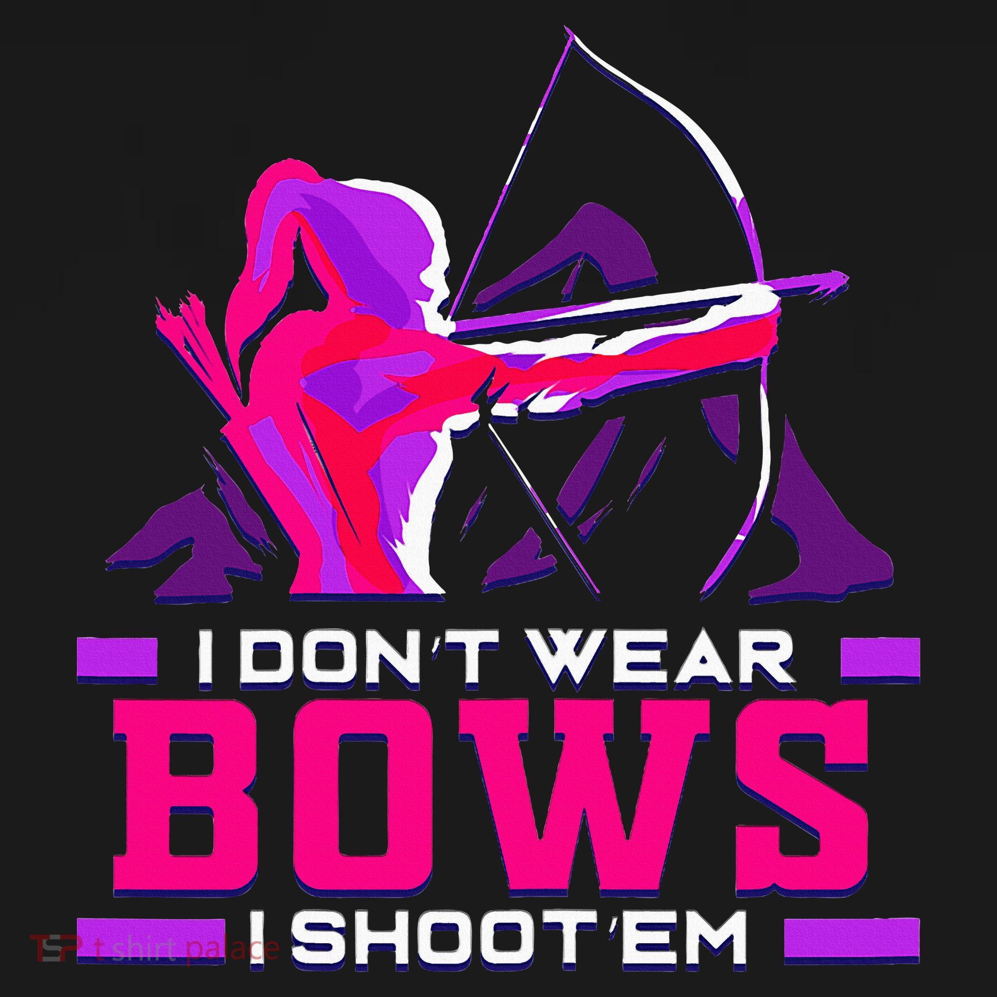 Archery Girl For Woman Archer Bow And Arrow Hunt T-Shirt
