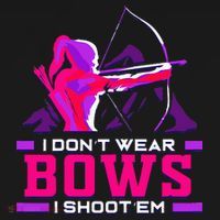 Archery Girl For Woman Archer Bow And Arrow Hunt Ornament thumb 1