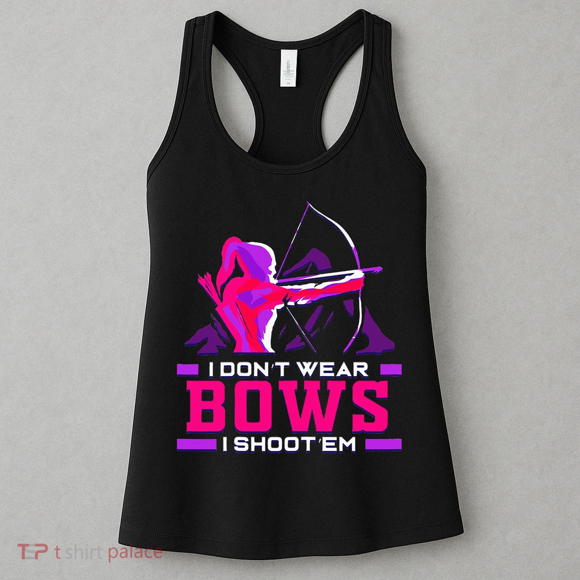 Archery Girl For Woman Archer Bow And Arrow Hunt Women's Tank Top