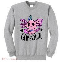 Axolotl Gamesolotl Funny Gamer Video Games Sweatshirt thumb 0