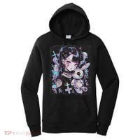 Anime Girl Goth Bunny Cute E Girl Gothic Outfit Grunge Women's Hoodie thumb 0