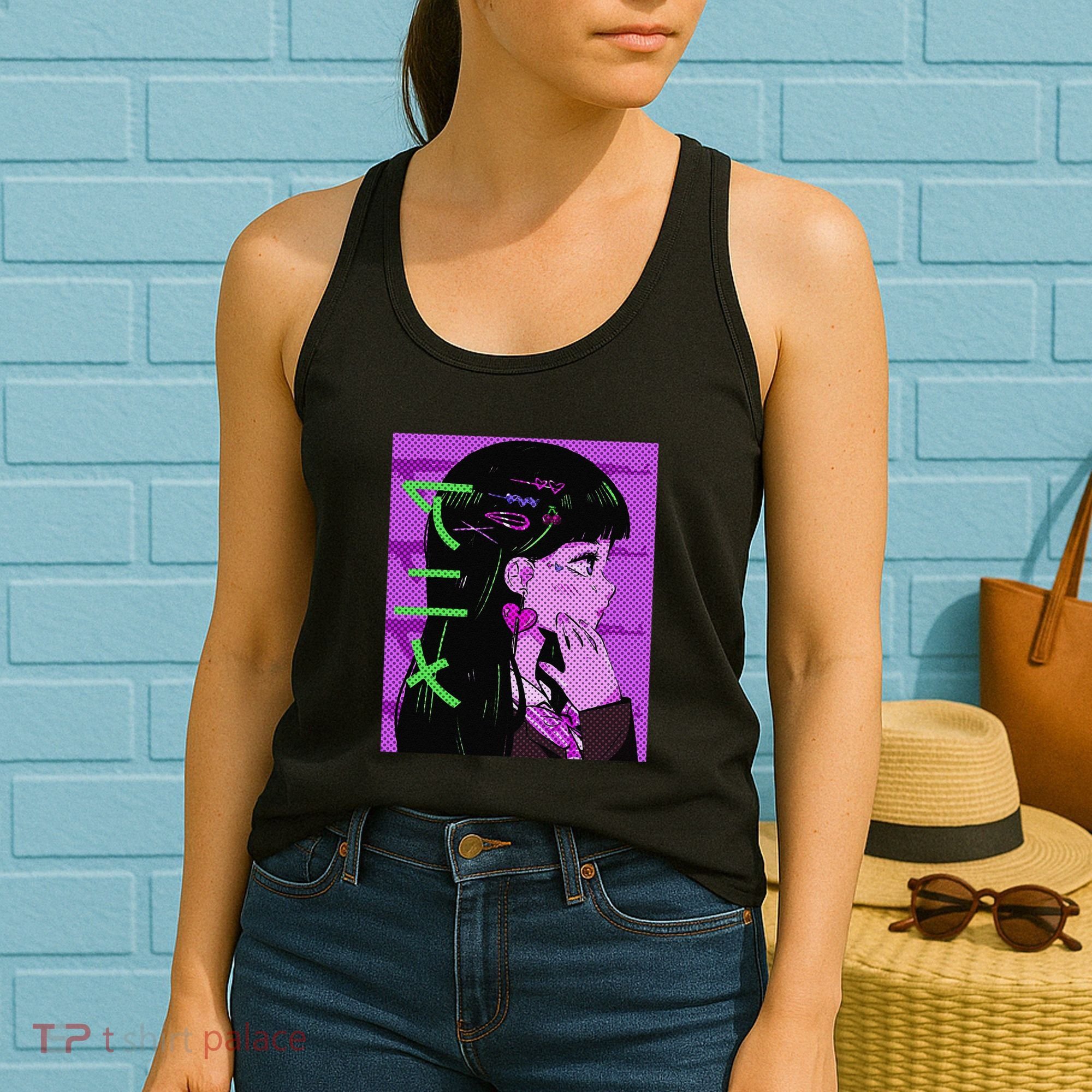 Anime Girl Gift Japan Culture Manga Comics Kawaii Women's Tank Top