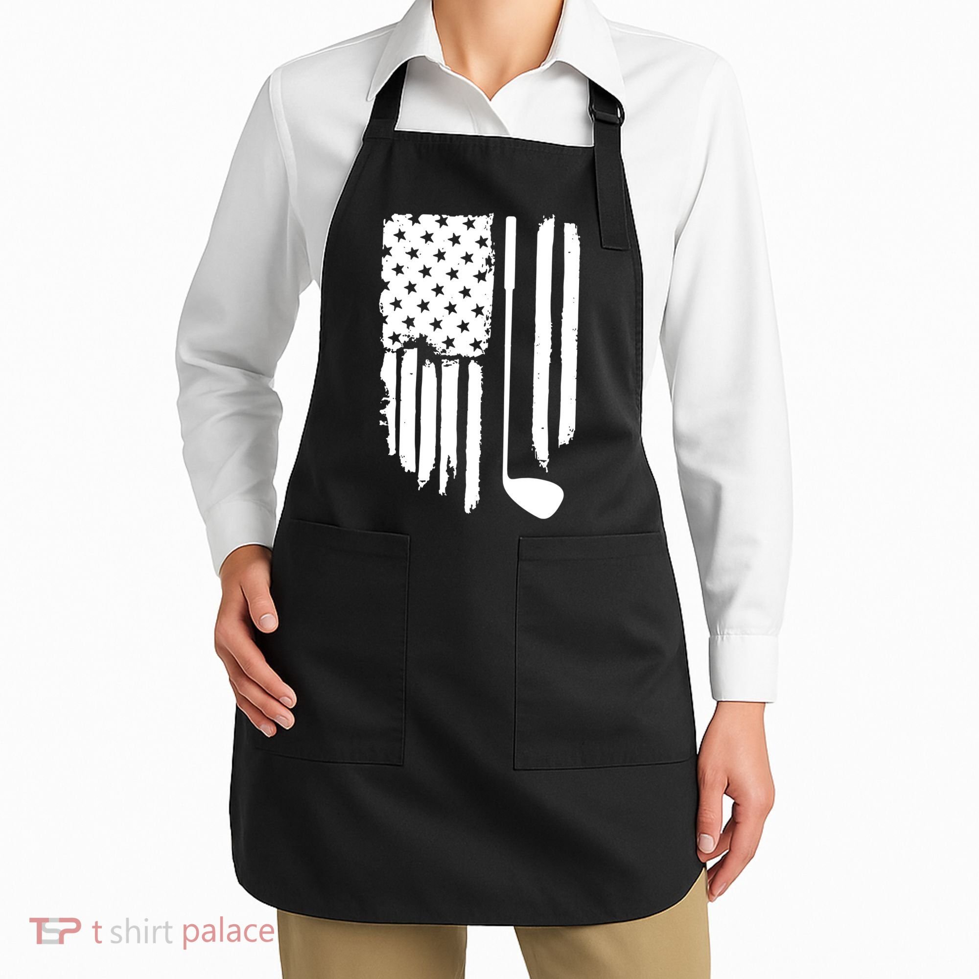 American Golf Game Golf Lover Gift Apron