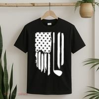 American Golf Game Golf Lover Gift T-Shirt thumb 2