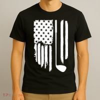 American Golf Game Golf Lover Gift T-Shirt thumb 3