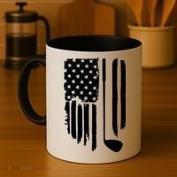 American Golf Game Golf Lover Gift Coffee Mug thumb 4