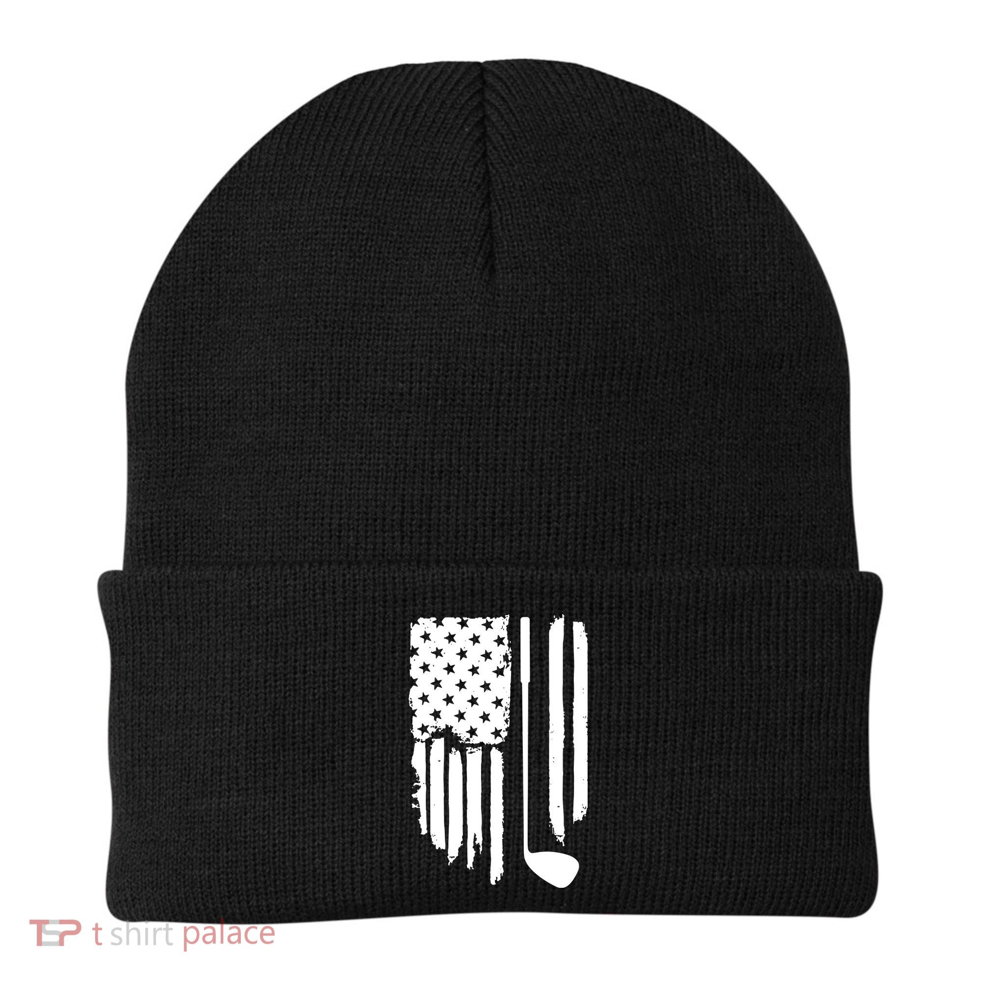 American Golf Game Golf Lover Gift Beanie