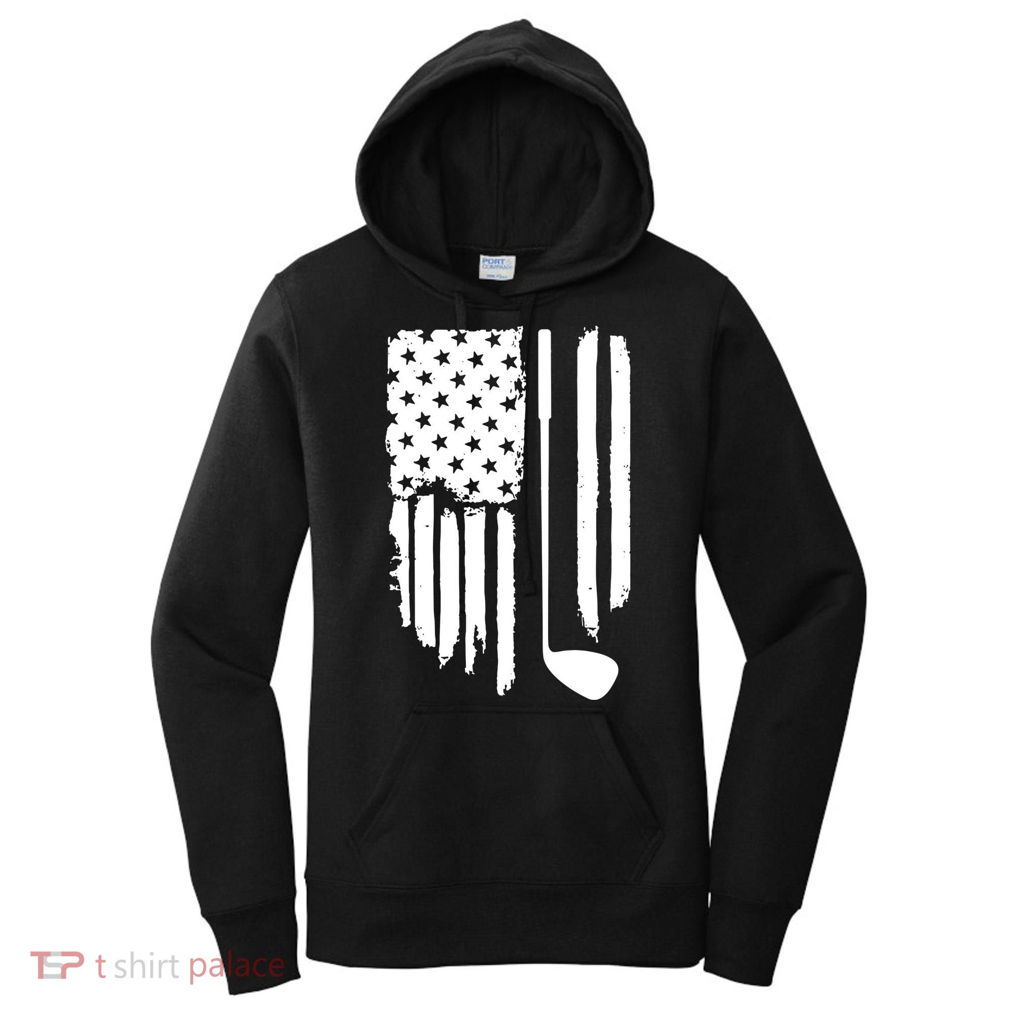 American Golf Game Golf Lover Gift Women's Hoodie
