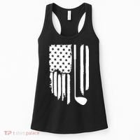 American Golf Game Golf Lover Gift Women's Tank Top thumb 0