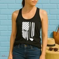 American Golf Game Golf Lover Gift Women's Tank Top thumb 2