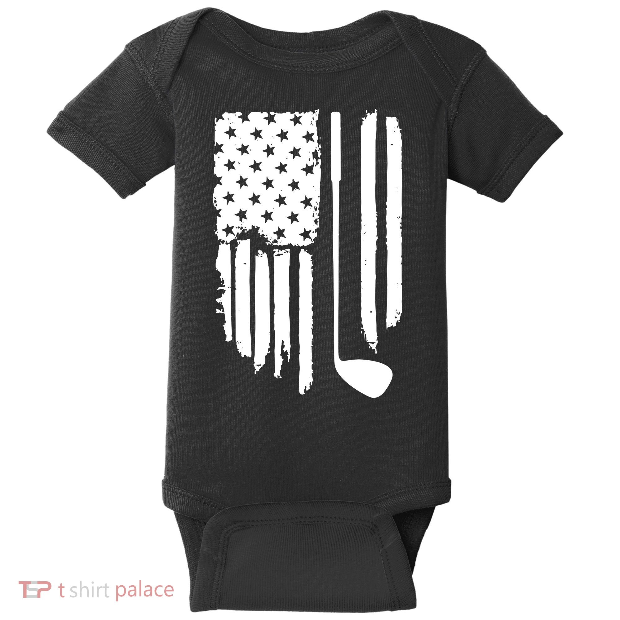 American Golf Game Golf Lover Gift Baby Bodysuit