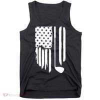 American Golf Game Golf Lover Gift Tank Top thumb 0