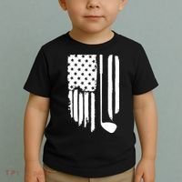 American Golf Game Golf Lover Gift Toddler T-Shirt thumb 2