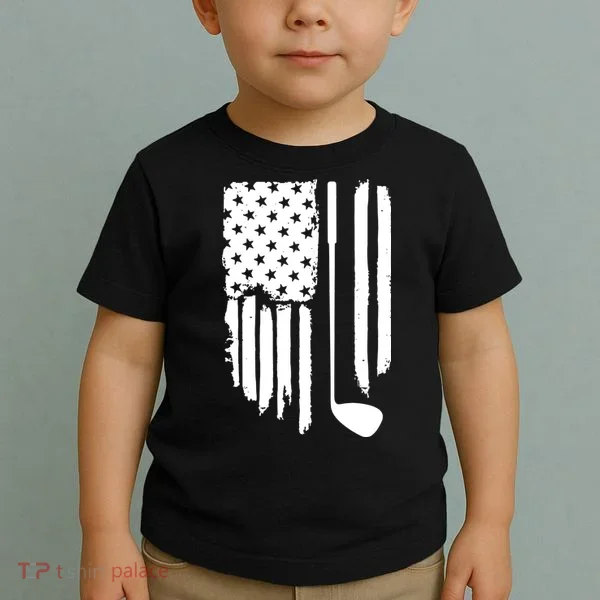 American Golf Game Golf Lover Gift Toddler T-Shirt