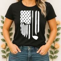 American Golf Game Golf Lover Gift Women's T-Shirt thumb 2