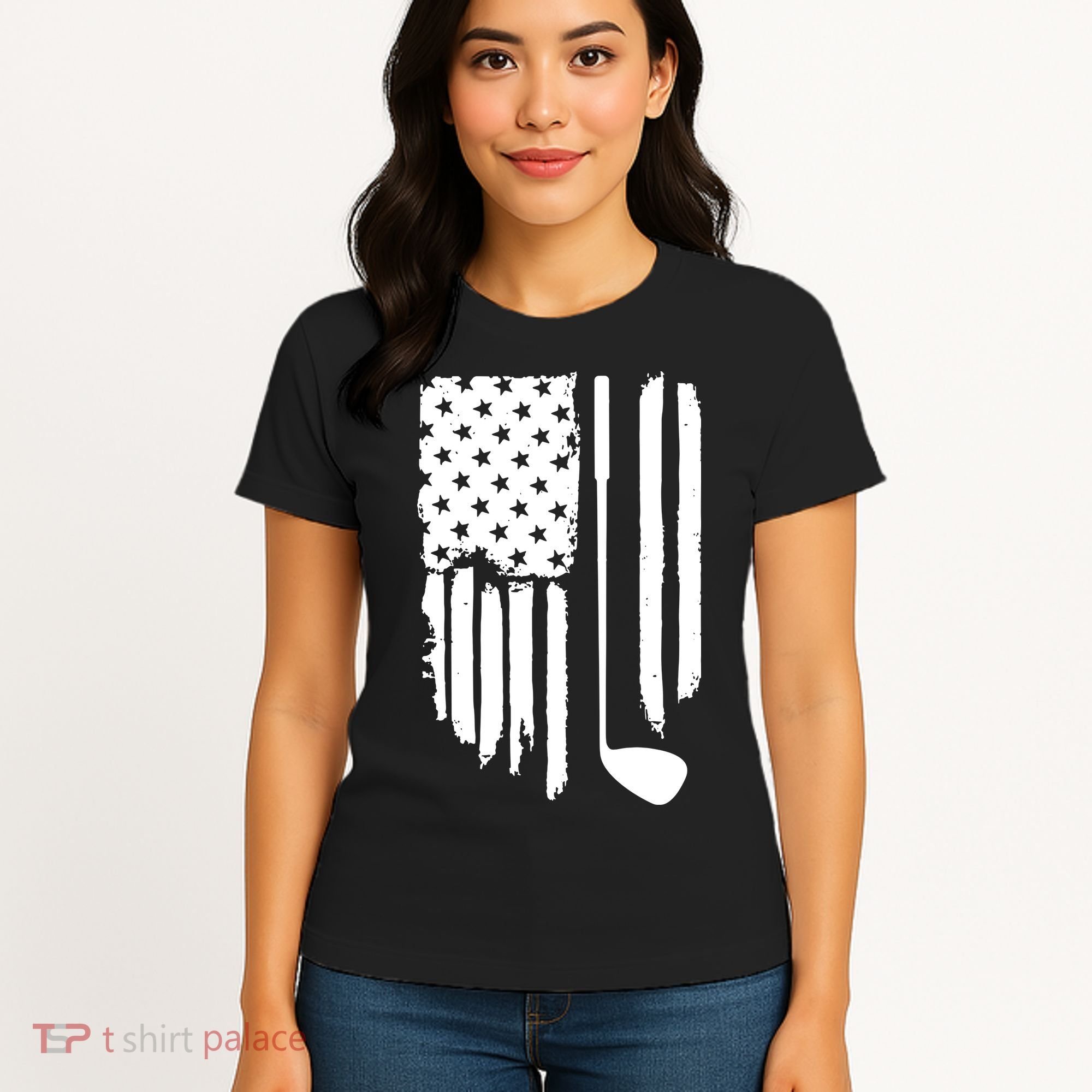 American Golf Game Golf Lover Gift Women's T-Shirt