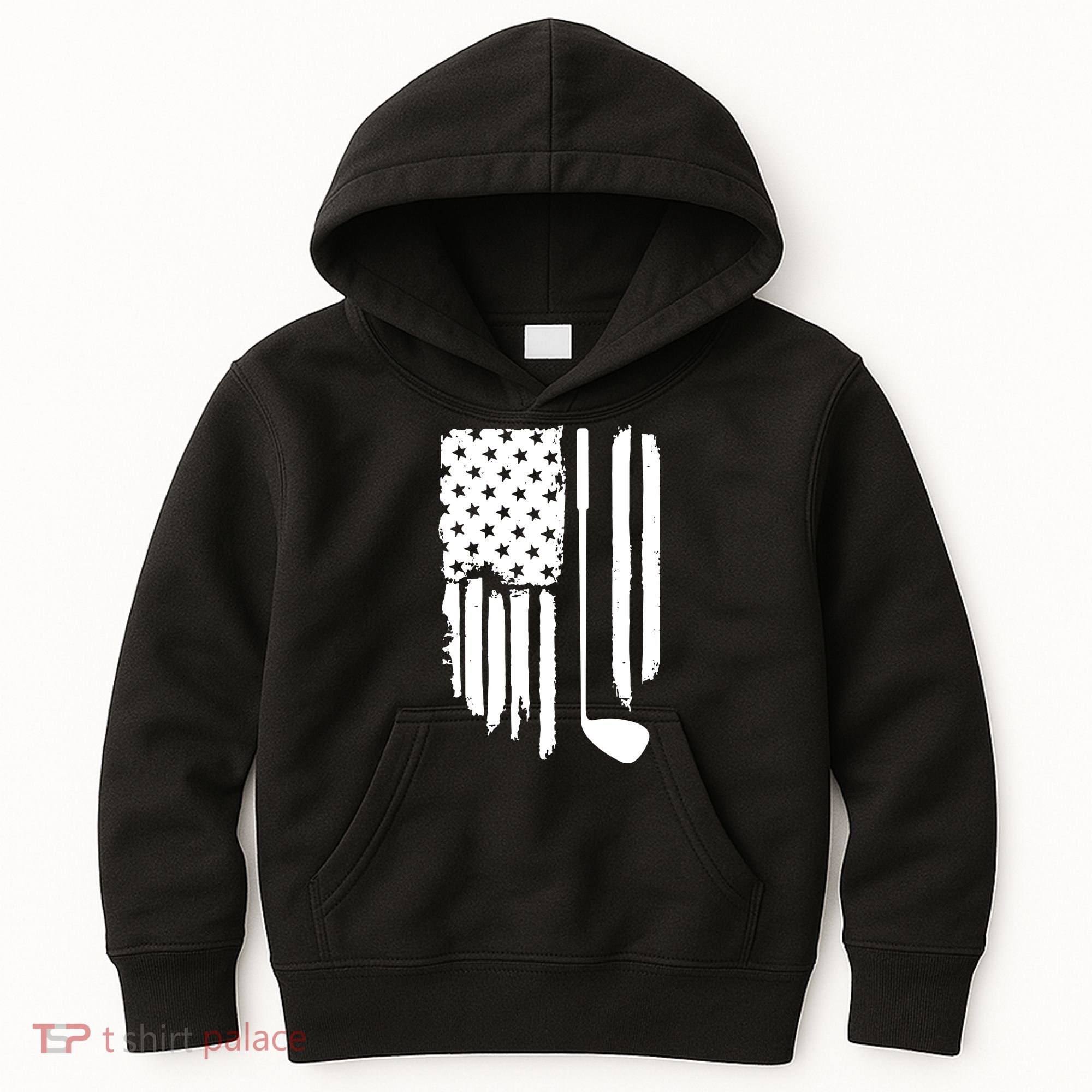 American Golf Game Golf Lover Gift Kids Hoodie