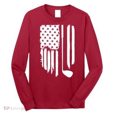 American Golf Game Golf Lover Gift Long Sleeve Shirt