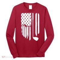 American Golf Game Golf Lover Gift Long Sleeve Shirt thumb 0