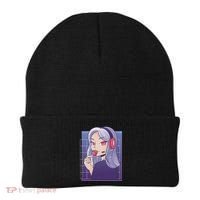 Anime Gamer Girl Lollipop Cute Beanie thumb 0
