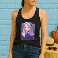 Anime Gamer Girl Lollipop Cute Women's Tank Top thumb 2